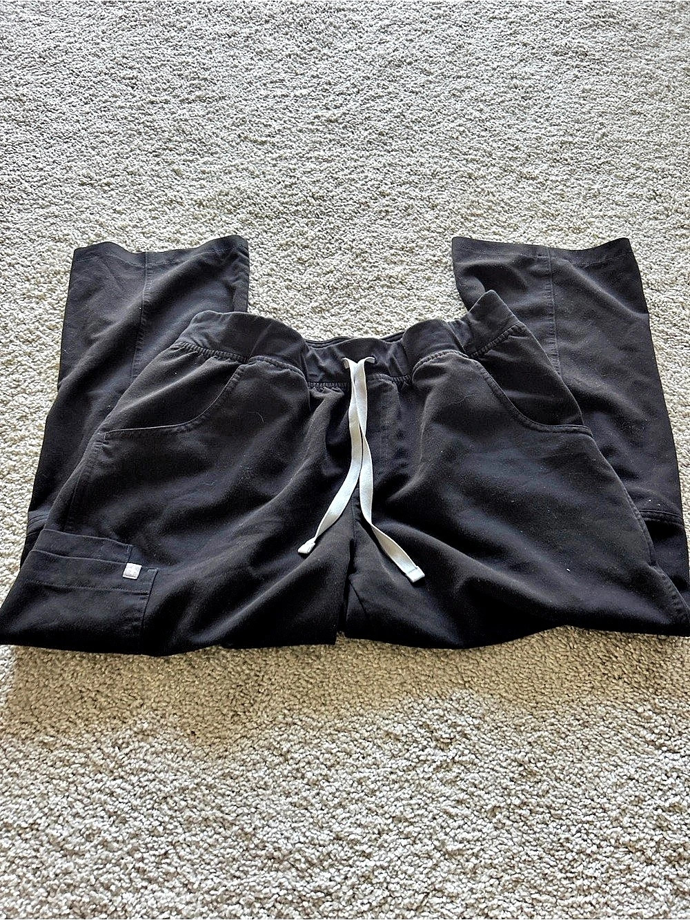 FIGS Zamora Jogger Scrub Pant Black